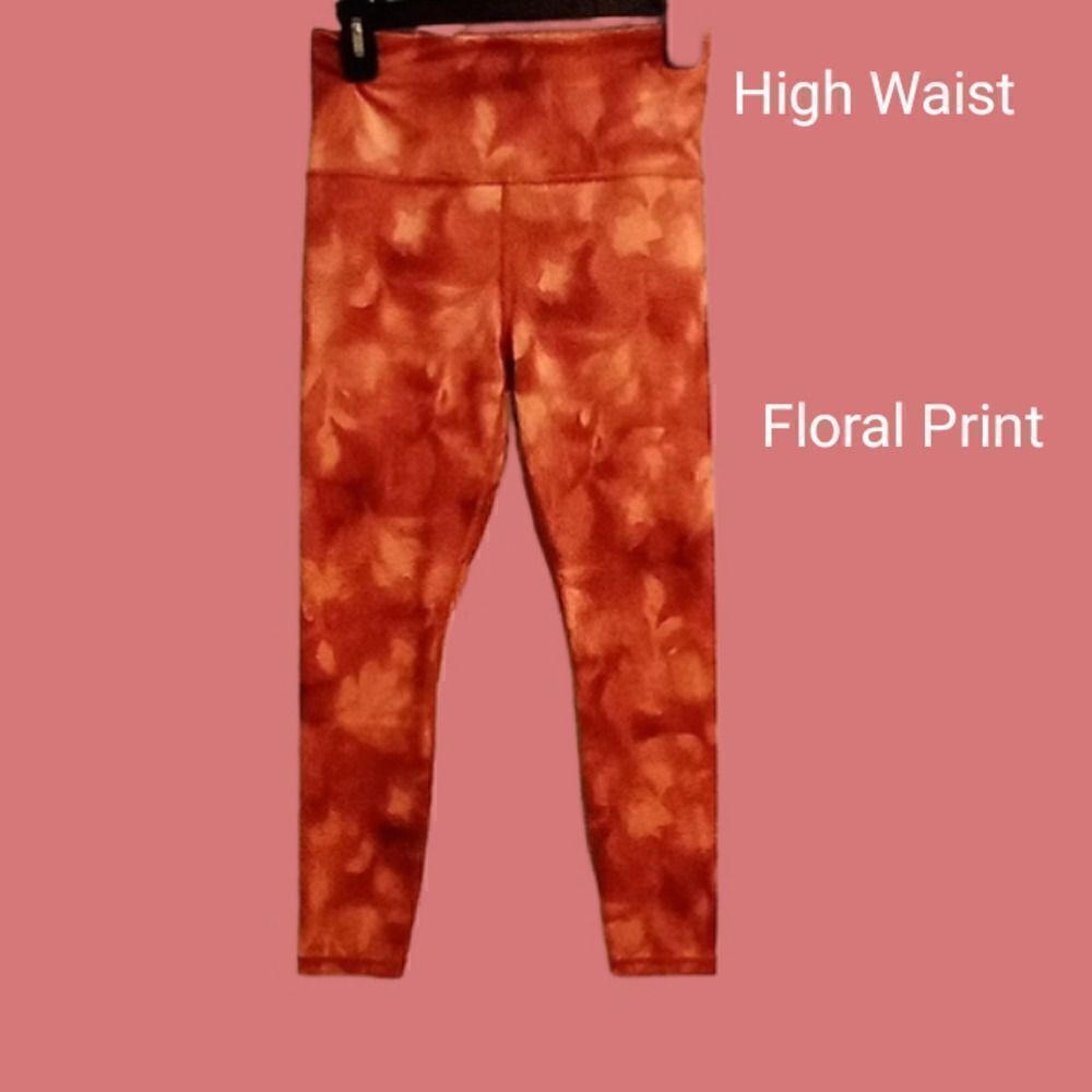 Athleta Floral Print Leggings